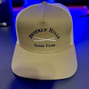 Stampd Beige Beverly Hills Sushi Club hat. Impossible to find!!